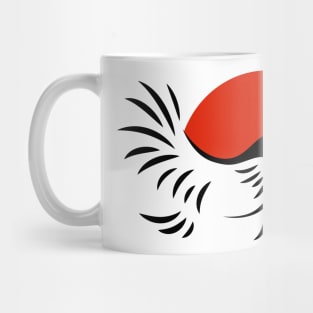 Eagle and sun Mug